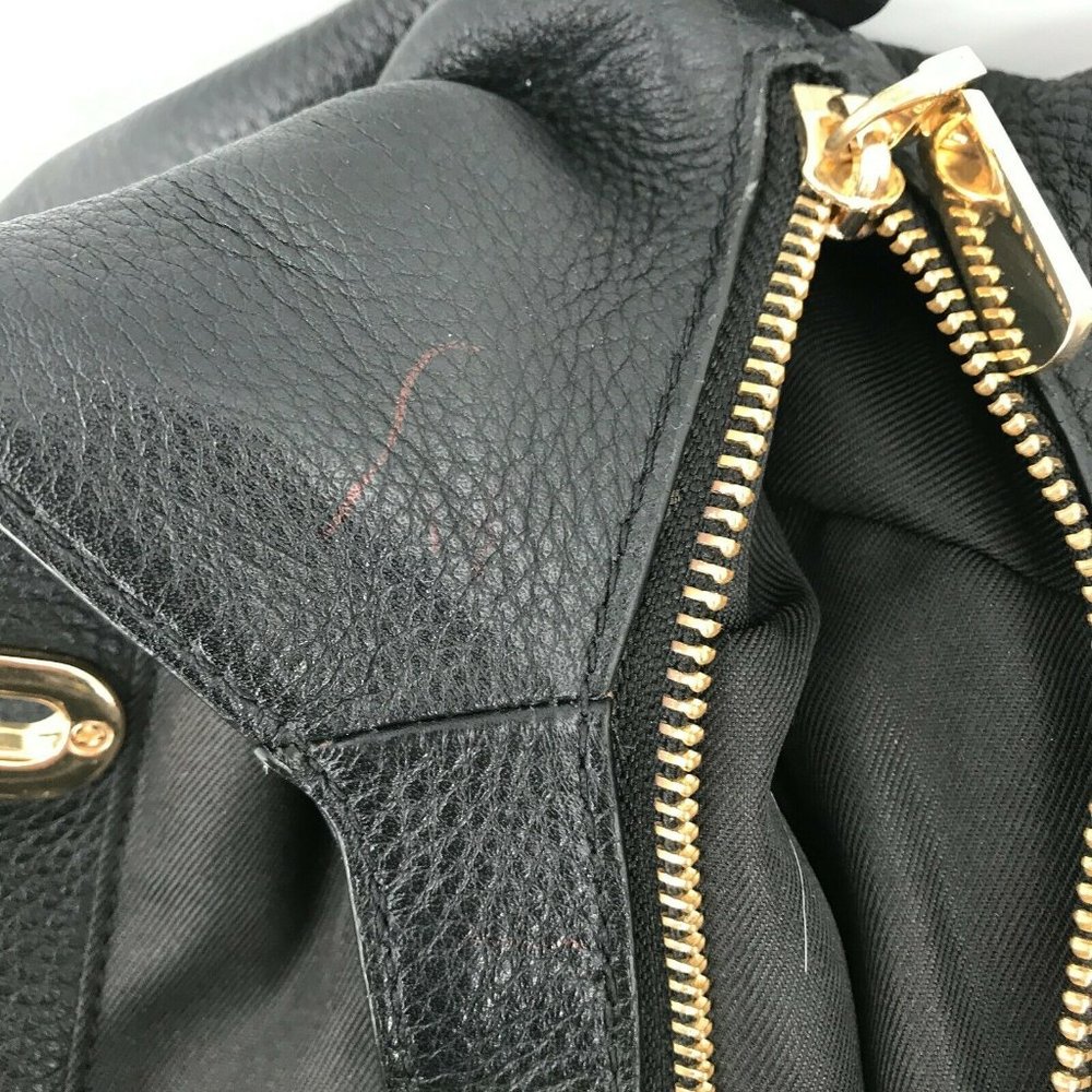 Vince Camuto Womens Black Soft Genuine Leather Top Handle Tote Handbag - Picture 12 of 12